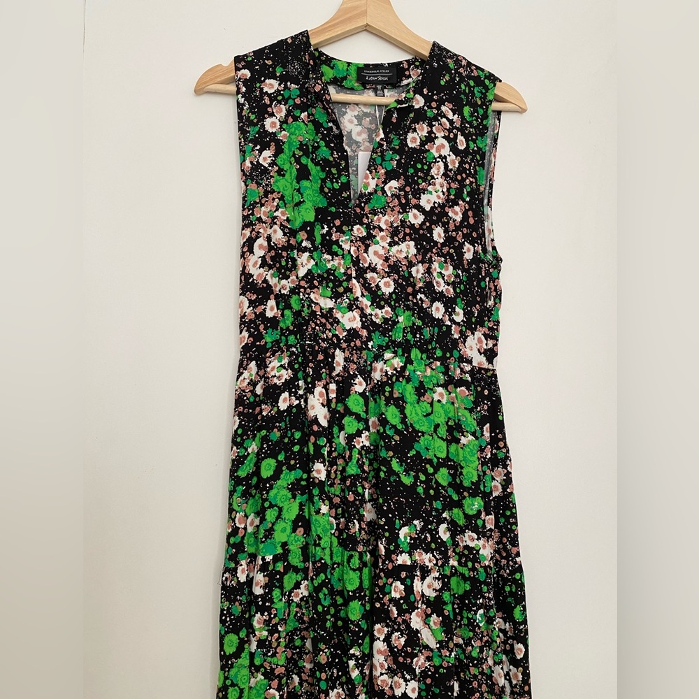 Floral summer maxi dress NWT
